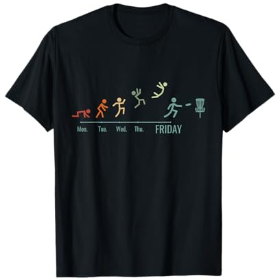 Disc-Golf-Joueur Disc-Golfing Game Vintage Weekend Disc-Golf T-Shirt