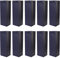 Paquete de 10 pieces de bolsos de la botella bolsos de regalo azul oscuro para vino, cava y champán 36x12x10