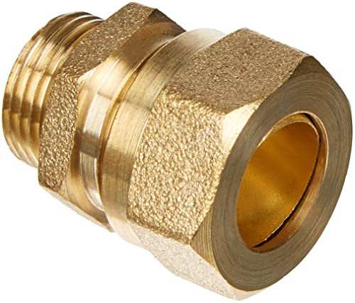 Boutté 3139696 Raccord bicône laiton mâle 12x17 Tube Ø14
