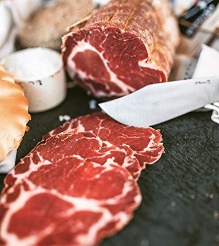 3 x 2 kg - Coppa di suino sardo. Prodotta dal salumificio Rovajo, di Desulo, Sardegna. Ricetta tradizionale, prima scelta delle carni