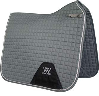 Woof Wear Dressage Saddle Cloth - Brushed Steel