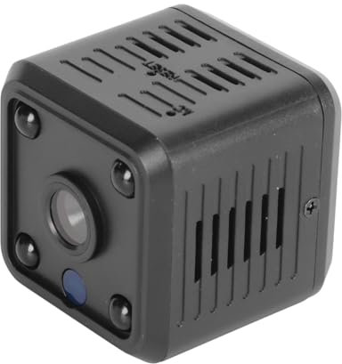 Mini Cámara WiFi, Cámara IP Inalámbrica para Interiores, Pequeña Niñera, Seguridad para el Hogar, Cámaras de Vigilancia Pequeñas, 1080P HD, Visión Nocturna, Detección Humana,