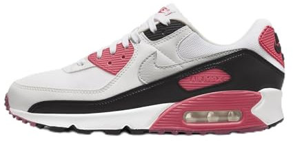 Nike Damen Air Max 90 Sneaker, White/Light Silver-A, 40 EU