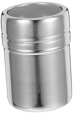 Sugar Shaker Stainless Steel Mesh Dispenser Bottle