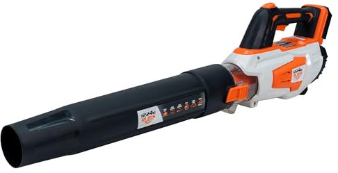 RURIS - Elektro-Laubbläser 1224E – Elektromotor – Lithium-Ionen-Akku 20 V – Kapazität 4 Ah – ideal zum Schneiden Kleiner Äste und zur Pflege des Gartens