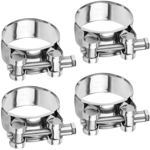 Gelenkbolzenschelle Edelstahl 36-39MM Gelenkbolzen Schelle Schlauchschellen Spannbackenschellen Motorrad Auspuff Schellen Gelenkbolzenschelle Edelstahl 304 (36-39mm)