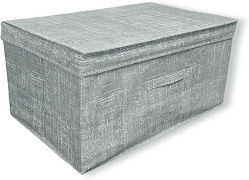 GX GARGIX Scatole Contenitori Porta Biancheria Salvaspazio Sottoletto Armadio Organizer Vestiti Biancheria Cambio Stagione Vari Colori e Taglie (G/Pb-1, 60X40X30cm)