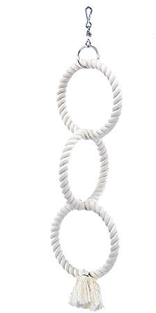 Nobby 31325 3 Kletterringe aus Baumwolle