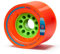 Orangatang Kegel Rollen, 80 mm, für Downhill Longboard und Skateboard, 4 Stück, Jungen, Longboard-Räder, WKE8083, Orange, 80a, w/o Bearings