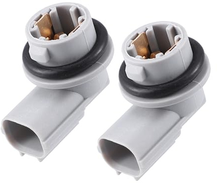 Partuto Side Marker Light Holder for Honda Civic 16-21 | Plastic, Gray, 2 Pcs