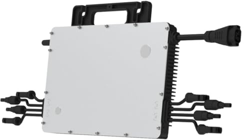 Hoymiles HMS-1600-4T Mikrowechselrichter für Vier Solar Module 1600 Watt mit optionalem WiFi für Balkonkraftwerk (Steuersatz: 0% nach § 12 Absatz 3 UStG)