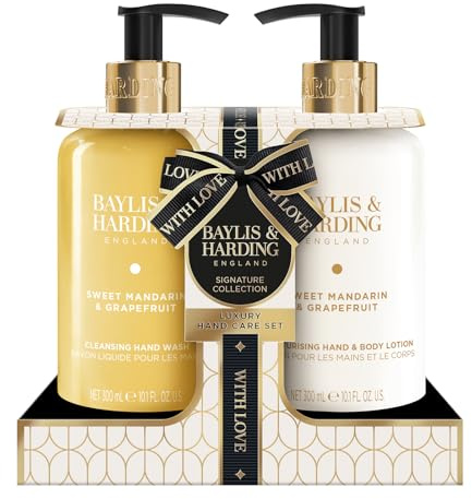 Baylis & Harding Sweet Mandarin & Grapefruit Luxury Hand Care Gift Set - Vegan Friendly (Pack of 1)