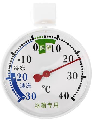 Gadpiparty Termometro Per Congelatore Termometro Per Frigorifero Facile Da Installare Lettura Accurata Della Temperatura