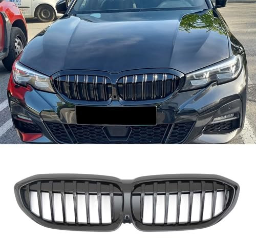YIUBCZOQI G20 G21 Griglia Radiatore per BMW serie 3 G20 G21 Grill Nero Rene G20 G21 Sport Grill G21 Anteriore Renale Doppia Griglia 2019 2020 2021