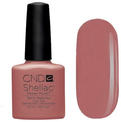 CND Shellac UV Gel Soak Off Nail Polish Choose From 89 Colours Inc All the Collections & The New Garden Muse Collection(Allthingsbountiful) (SATIN PAJAMAS (INTIMATES COLLECTION))