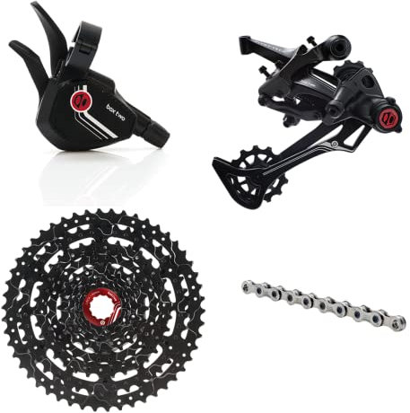Box | Dos Grupos X-Scale Prime 9 Multi-Team: obtenga un Rendimiento inigualable y Cambios confiables para los componentes de su Bicicleta de montaña