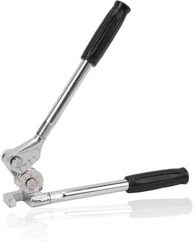 Nimomo Dobladora De Tubos Manual 1/4 (6mm), 0 a 180 Grados Herramienta De Doblado De Tubos, Curvadora De Tubo De Cobre Maquina Para Doblar Para Tubos De Cobre, Aluminio Y Blandos Acero Inoxidable