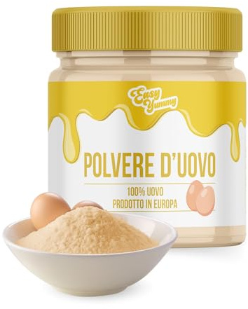 EASY YUMMY - Œuf entier en poudre pour la cuisine (500g), 100% d'œuf en poudre