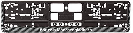 Borussia Mönchengladbach Nummernschildhalterung Kennzeichenhalterung Carbon | Offizieller Fanartikel