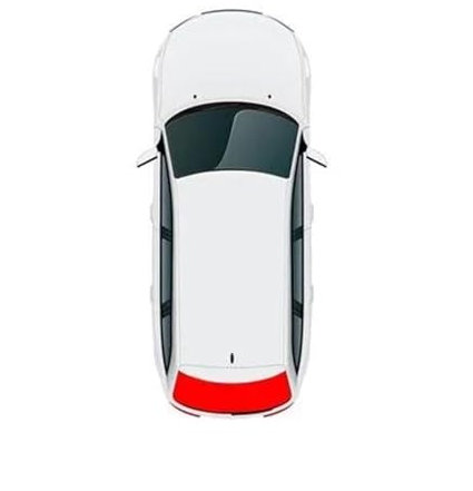 DZSFSTRHRRT Parasol Coche Parasol Ventana para Mercedes para Benz Clase C Sedan para W205 2014-2021 Cortina Parabrisas Delantero Marco Malla Cortina Sun Shade(Back)