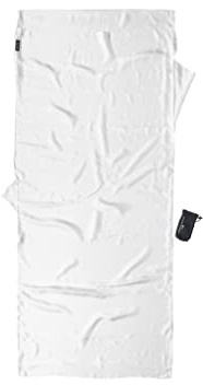 Cocoon Hüttenschlafsack aus Seide, natur, 86x35