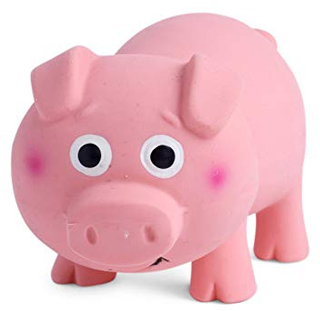 Petface Latex Grunzschweinchen, Hundespielzeug