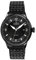Dugena Herren-Armbanduhr 7090302 Kappa 1, Automatik, schwarzes Zifferblatt, Edelstahlgehäuse, Saphirglas, Edelstahlarmband, Doppelfaltdrückerschließe, 5 bar