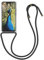 kwmobile Necklace Case kompatibel mit Huawei Mate 20 Lite Hülle - Silikon Cover mit Handykette - Band Handyhülle Transparent