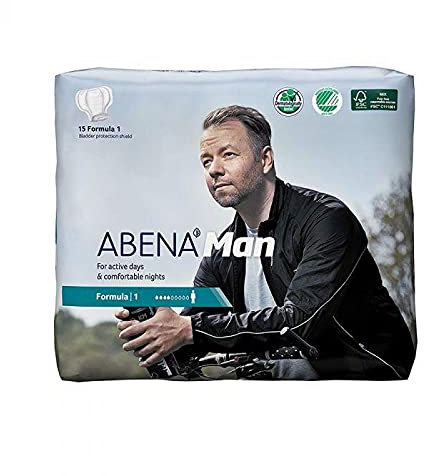 ABENA Inkontinenzschutz, Schutz, 1 Stück, Einweg, Einfarbig, Urinschutz, Herren, Small, Karton