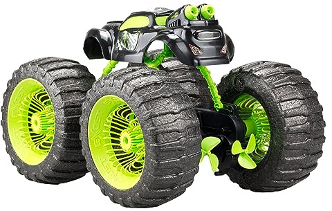 Exost Voiture Télécommandée Tout-Terrain, Rhino Wave, Pneus XXL avec Suspensions Intégrées, Roule sur l'eau, Batterie Rechargeable, Jouet pour Enfant, Dès 5 Ans