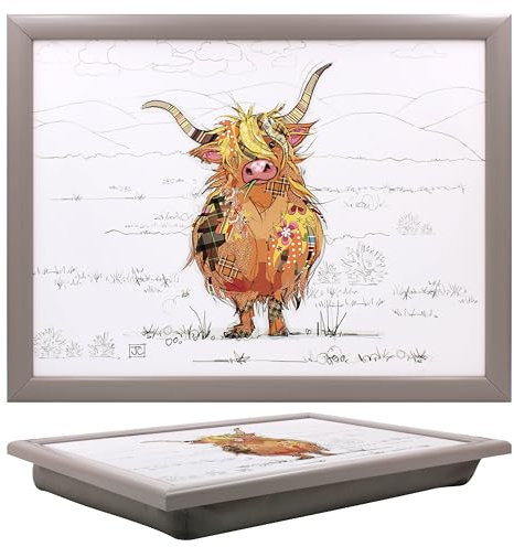 Bug Art Laptray Hamish Highland Cow