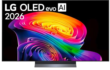 LG OLED evo AI C6 OLED55C64LA Televisione Classe F, Colore Charcoal Black