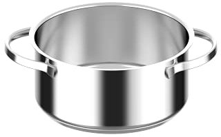 Moneta Allegro Casseruola 2m 18 cm in Acciaio Inox per tutti i Fuochi 2.4 Litri