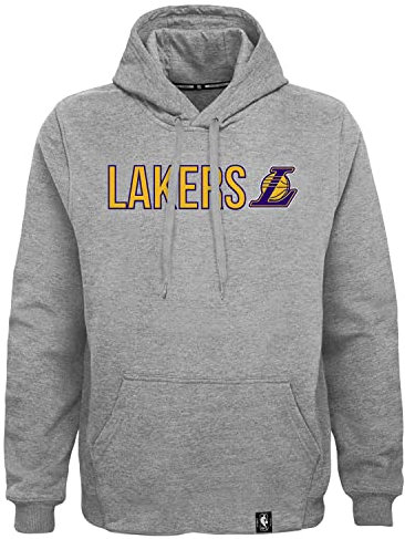 Outerstuff - NBA Los Angeles Lakers Lebron James Hoodie - Grau Farbe Grau, Größe XXL