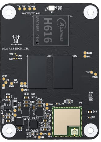 BIGTREETECH CB1 V2.2 Core Control Board, 1 GB RAM, 100 M Ethernet + 100 M WiFi, Unterstützung für HDMI, kompatibles Raspberry Pi 4, Pi4B-Adapter V1.0, Manta M8P/M4P 3D-Drucker-Motherboard