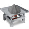 ylpddmm Beton-Rütteltisch,Betonrütteltisch mit Vollkupfer Motor 50W/120W Rütteltisch 3000-3600 mal/min Vibration,Prüfstand-Vibrationsplattform, Mini-Vibrator aus Edelstahl,35 * 35cm