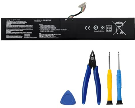 HBFVG C41N2208 Laptop Battery Replacement for Asus RC71L PC71L NR2301L (2023) Gaming Handheld Series(15.48V 74Wh)