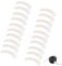 Odashen Lot de 20 lames de rechange en plastique pour débroussailleuse Makita 198426-9 198383-1 DUR368AZ DUR369AZ DUR368LZ