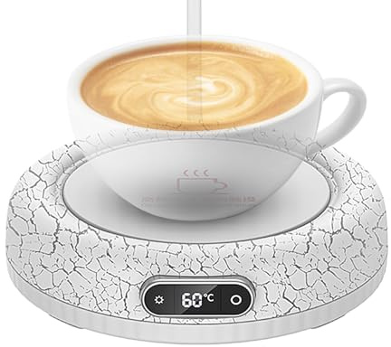 Kaffekoppsvärmare | 60 W värmeljus elektrisk mat - värmare för kaffekoppar - för vardagsrum sovrum kontor bord bar skrivbord dryck te