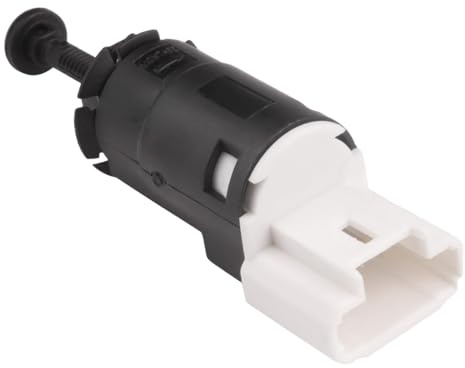 Interruptor de luz de freno 4 pines compatible con Twingo,Laguna, Master 2, Thalia, Vel Satis, Dacia Logan, Sandero, Duster, Reemplaza 8200276361 7700842697 25320-00QAF, Negro