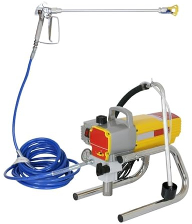 Macchina A Spruzzo Airless A Pressione For Verniciatura A Di Vernice Al Lattice Spruzzatura Elettrica For Pareti E Pavimenti Interni Ed Esterni Precisamente Efficiente Uso Multiuso