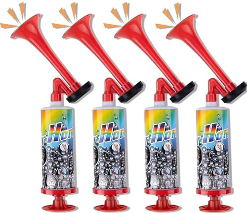 4 Pack Air Horn Loud Air Horn Handheld, Portable Airhorn Noise Maker