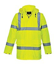 Portwest Hi-Vis Lite Traffic Jacket, Size: XL, Colour: Yellow, S160YERXL