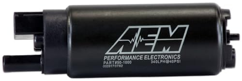 AEM Alto Flusso Serbatoio Carburante Pompe, Nero PN:50-1000