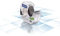 magnetoplan Selbstklebendes Magnetband im Spender, 5 m x 19 mm, 15510