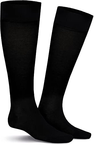 KUNERT Herren Kniestrümpfe Fly&Care® Stützklasse III effektive Stützwirkung Black 0070 43-44