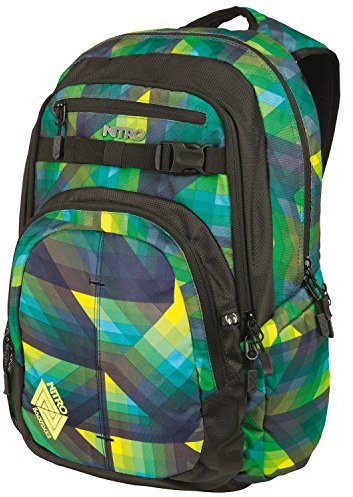 Nitro Snowboards 2018 Rucksack, 51 cm, 35 liters, Grün (Geo Verde Gris)