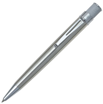 Retro 1951 Tornado Rollerball Pen, Stainless Steel (VRR-1315)