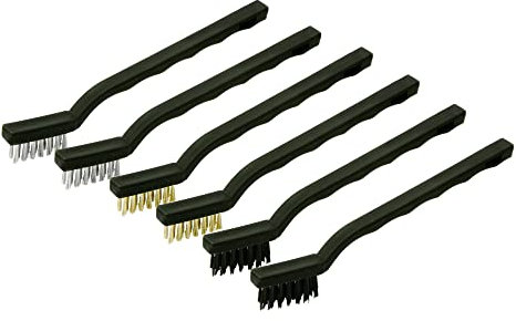 Rolson 42836 6 pc Wire Brush Set