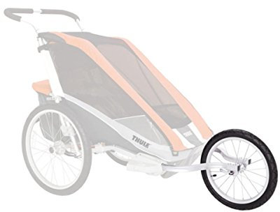 Thule 0872299037636 Fahrradanhänger Cougar/Cheetah 2, Silber 20100144